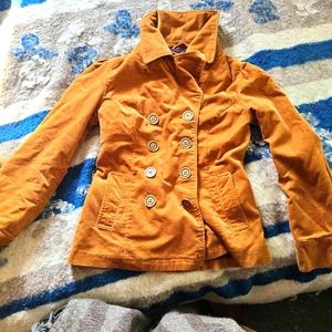 Velveteen Double Breasted Jacket